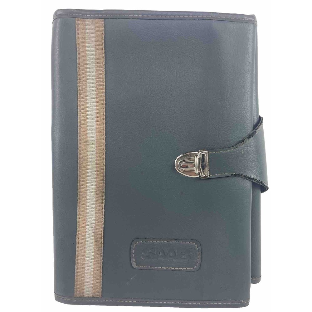 saab owners manual case pouch used‎ saab 900 no books saab 9000 leather
